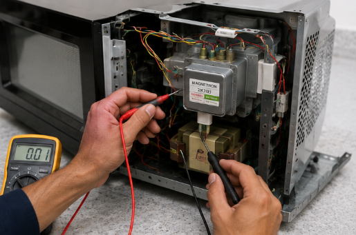 Microwave Oven heating, timer Service mo2.1
