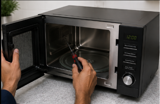 Microwave Oven heating, timer Service mo2